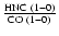 $\frac{{\rm HNC~(1-0)}}{{\rm CO~(1-0)}}$