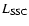 $L_{\rm SSC}$