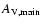 $A_{\rm V, main}$