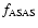 $f_{\rm ASAS}$