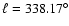 $\ell=338.17^\circ$