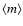 $\langle m\rangle$