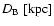 $D_{{\rm B}}~[{\rm kpc}]$