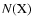 $N({\rm X})$
