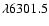 $\lambda6301.5$