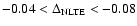 $-0.04 <
\Delta_{\rm NLTE} < -0.08$