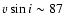 $v \sin i \sim 87$