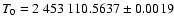 $T_0=2~453~110.5637\pm0.0019$