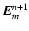 ${\vec E}^{n+1}_m$