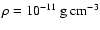 $\rho=10^{-11}~{\rm g~cm^{-3}}$