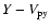 $Y-V_{\rm py}$
