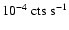 $10^{-4}~{\rm cts~s}^{-1}$