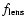 $f_{\rm lens}$