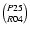 $P25 \choose R04$