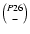 $P26 \choose -$
