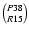 $P38 \choose R15$