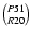 $P51 \choose R20$