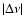 $\vert \Delta \nu \vert$