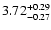 $\rm 3.72_{-0.27}^{+0.29}$