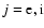 $j= {\rm e, i}$