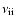 $\nu_{\rm ii}$