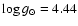 $\log g_\odot=4.44$