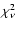 $\chi^2_\nu$