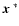 $\mbox{\boldmath$x$ }^*$
