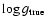 $\log g_{\rm true}$