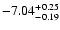 $-7.04^{\rm +0.25}_{\rm -0.19}$