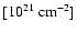 $[{\rm 10^{21}~cm^{-2}}]$