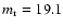 $m_{\rm r} = 19.1$