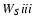$W_Si {\sc ii}$