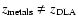 $z_{\rm metals} \neq z_{\rm DLA}$