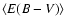 $\langle E(B-V) \rangle$