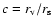 $c=r_{\rm v}/r_{\rm s}$