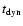 $t_{\rm dyn}$