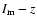 $I_{\rm m}-z$