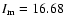 $I_{\rm m}=16.68$