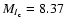 $M_{I_{\rm c}}=8.37$
