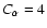 $C_\alpha =4$