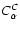 $C_{\alpha }^C$