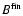 $B^{\rm fin}$