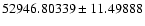 $52946.80339\pm11.49888$