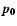 $\vec{p_0}$