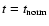 $t=t_{\rm norm}$
