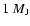 $1~M_{\rm J}$