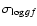 $\sigma_{\log gf}$
