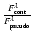 $\frac{F_{\rm cont}^{\lambda}}{F_{\rm pseudo}^{\lambda}}$