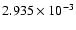 $2.935\times 10^{-3}$